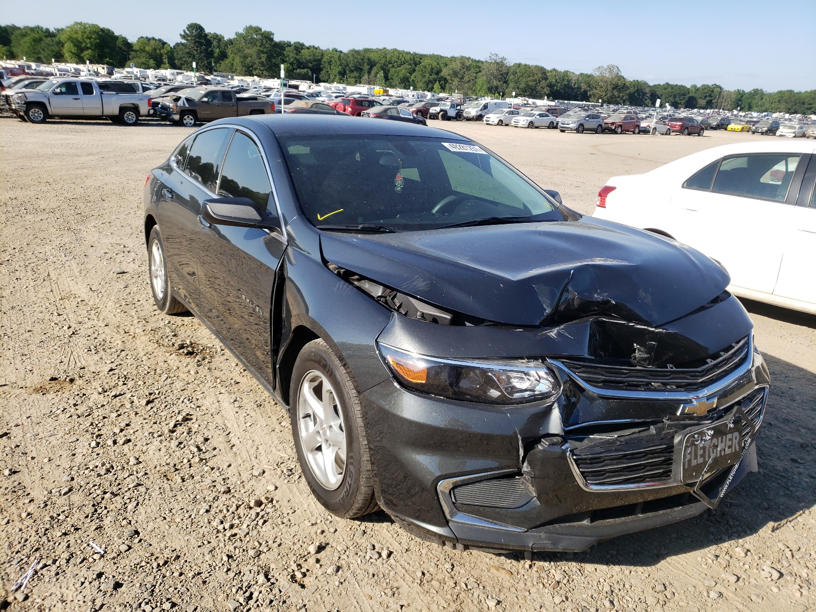 Photo 1 from auction – 2018 CHEVROLET MALIBU LS with VIN 1G1ZB5STXJF157161