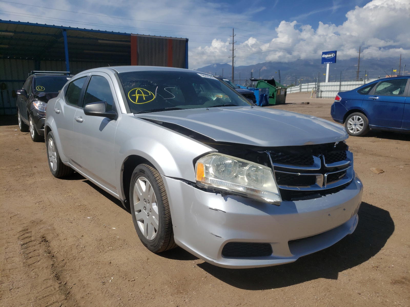 DODGE AVENGER EX 2011 with VIN 1B3BD4FG0BN559001 - Photo from auction