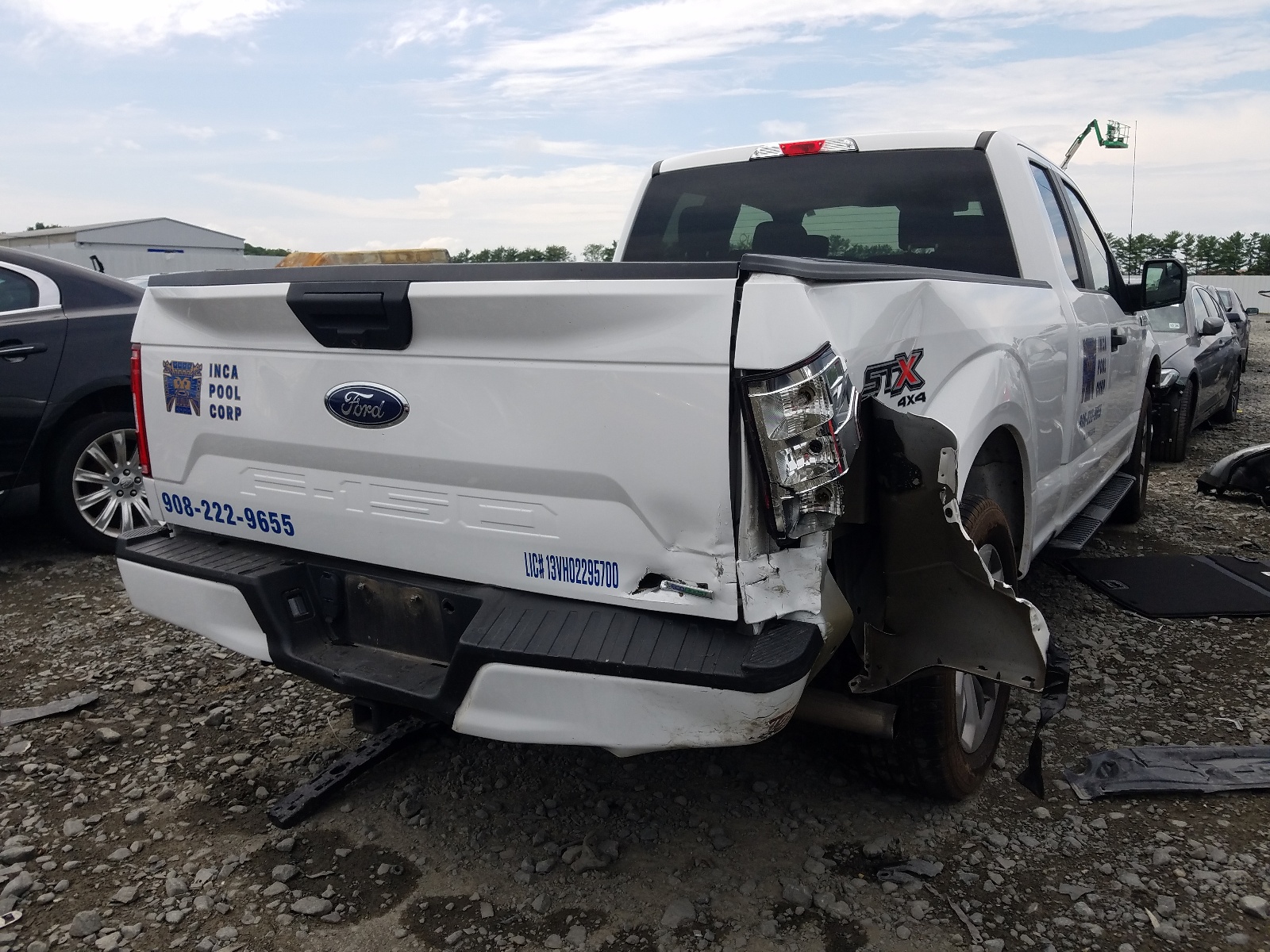 Photo 4 from auction – 2018 FORD F150 SUPER with VIN 1FTEX1EPXJFC38112