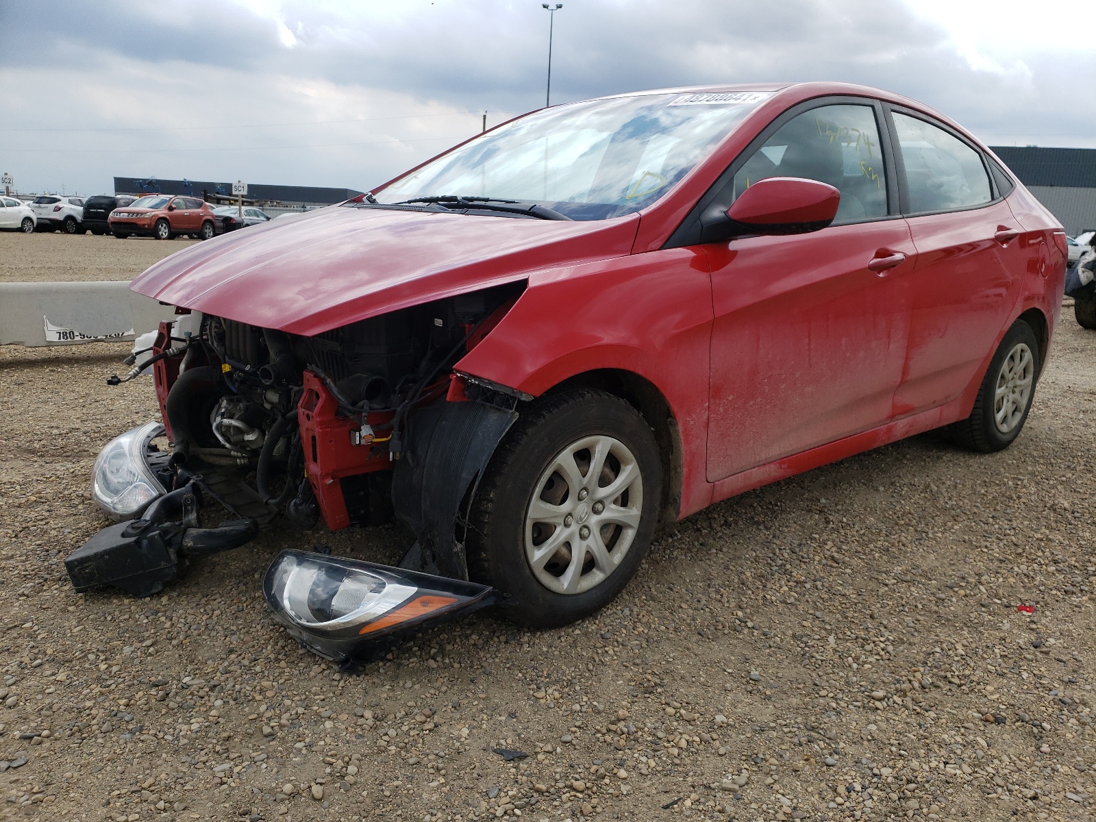Photo 2 from auction – 2014 HYUNDAI ACCENT GLS with VIN KMHCT4AE2EU709711