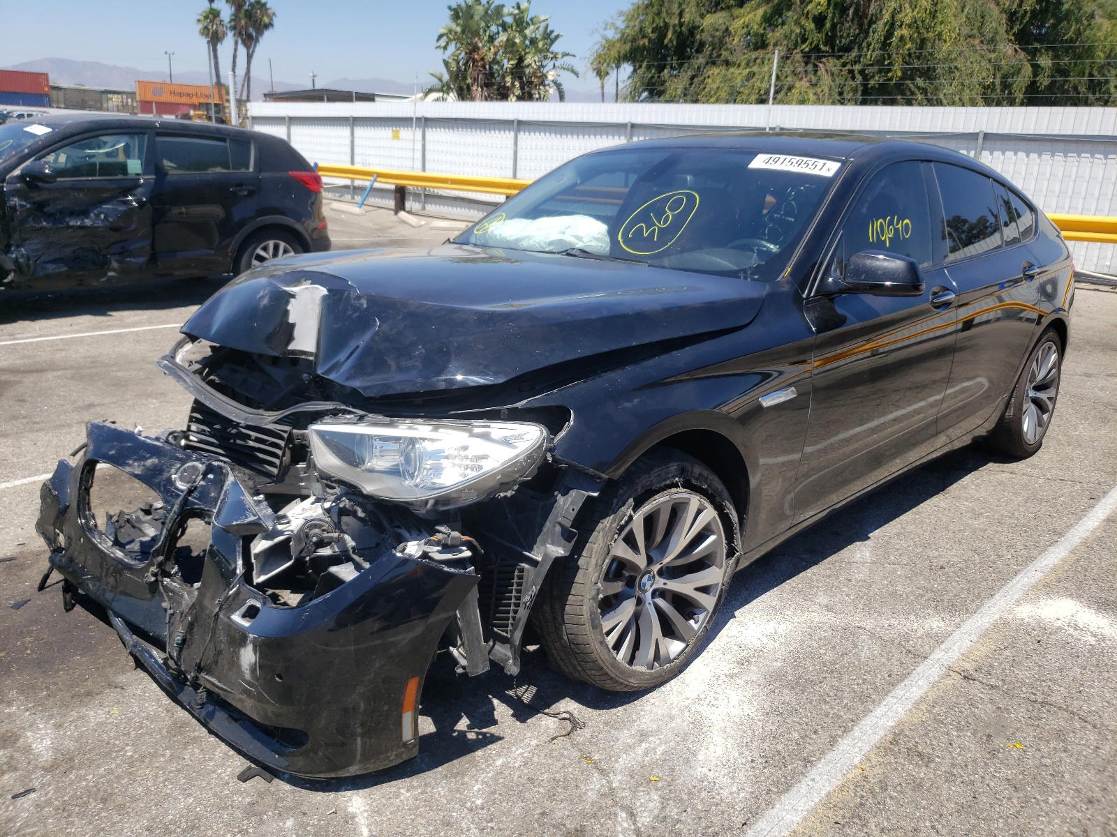 Photo 2 from auction – 2010 BMW 550 GT with VIN WBASN4C59AC209159