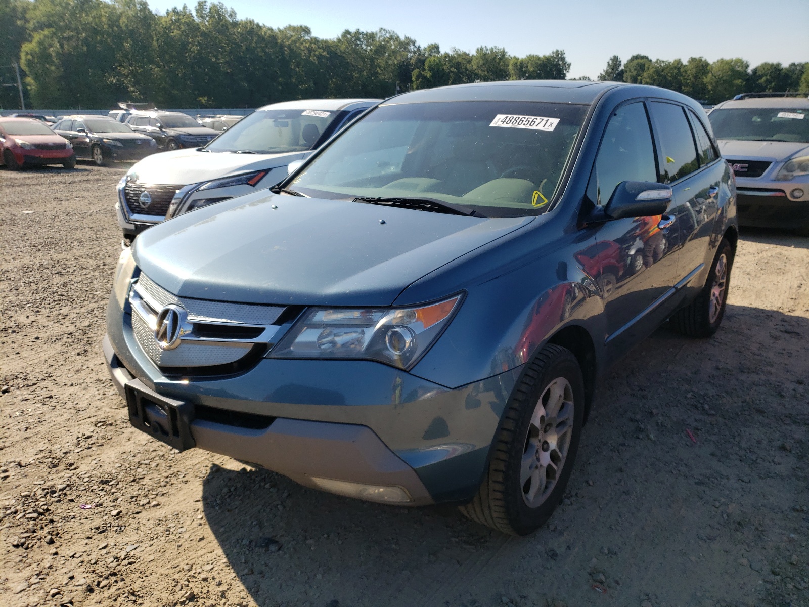 Photo 2 from auction – 2007 ACURA MDX with VIN 2HNYD28427H549208