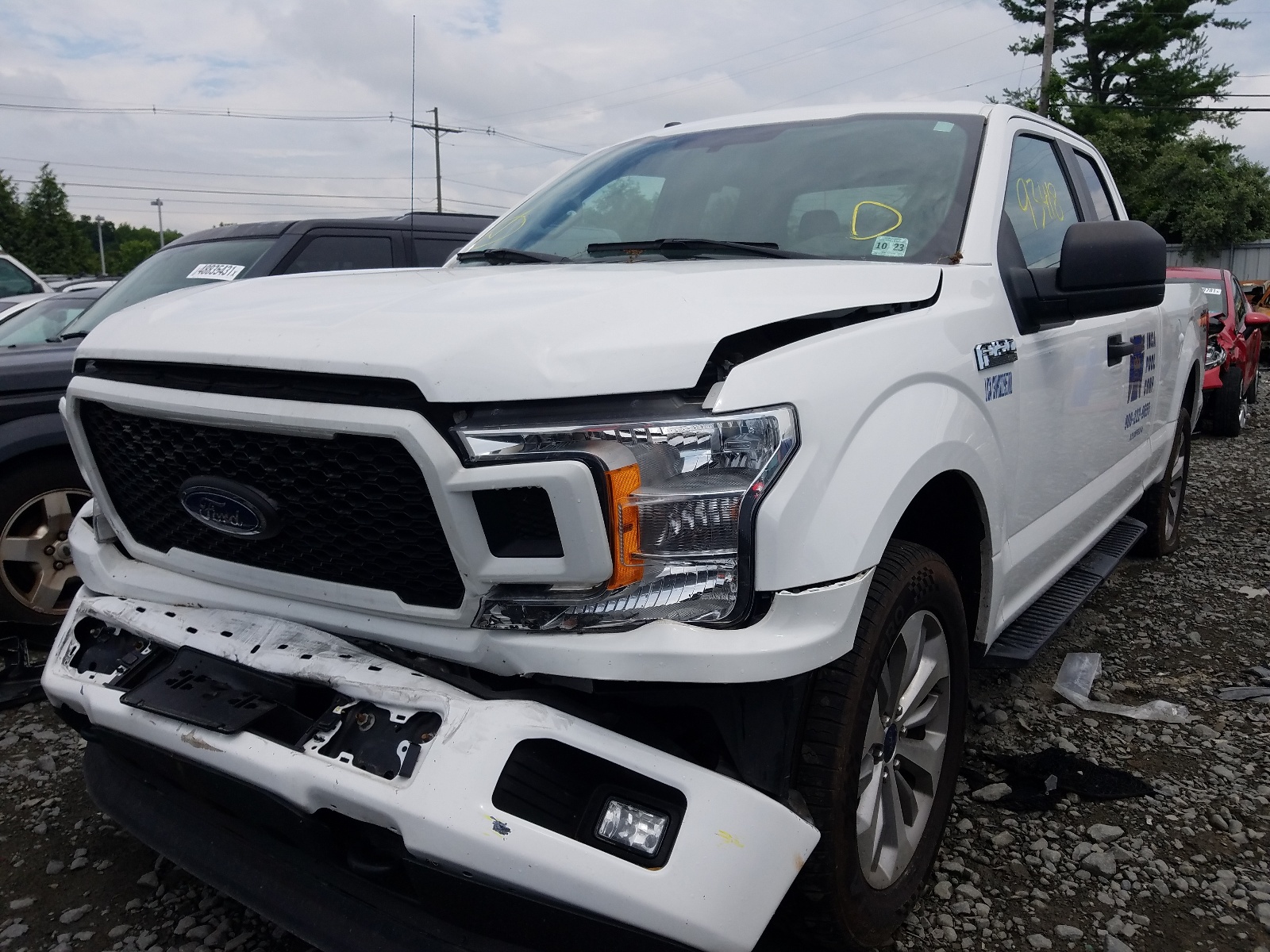 Photo 2 from auction – 2018 FORD F150 SUPER with VIN 1FTEX1EPXJFC38112
