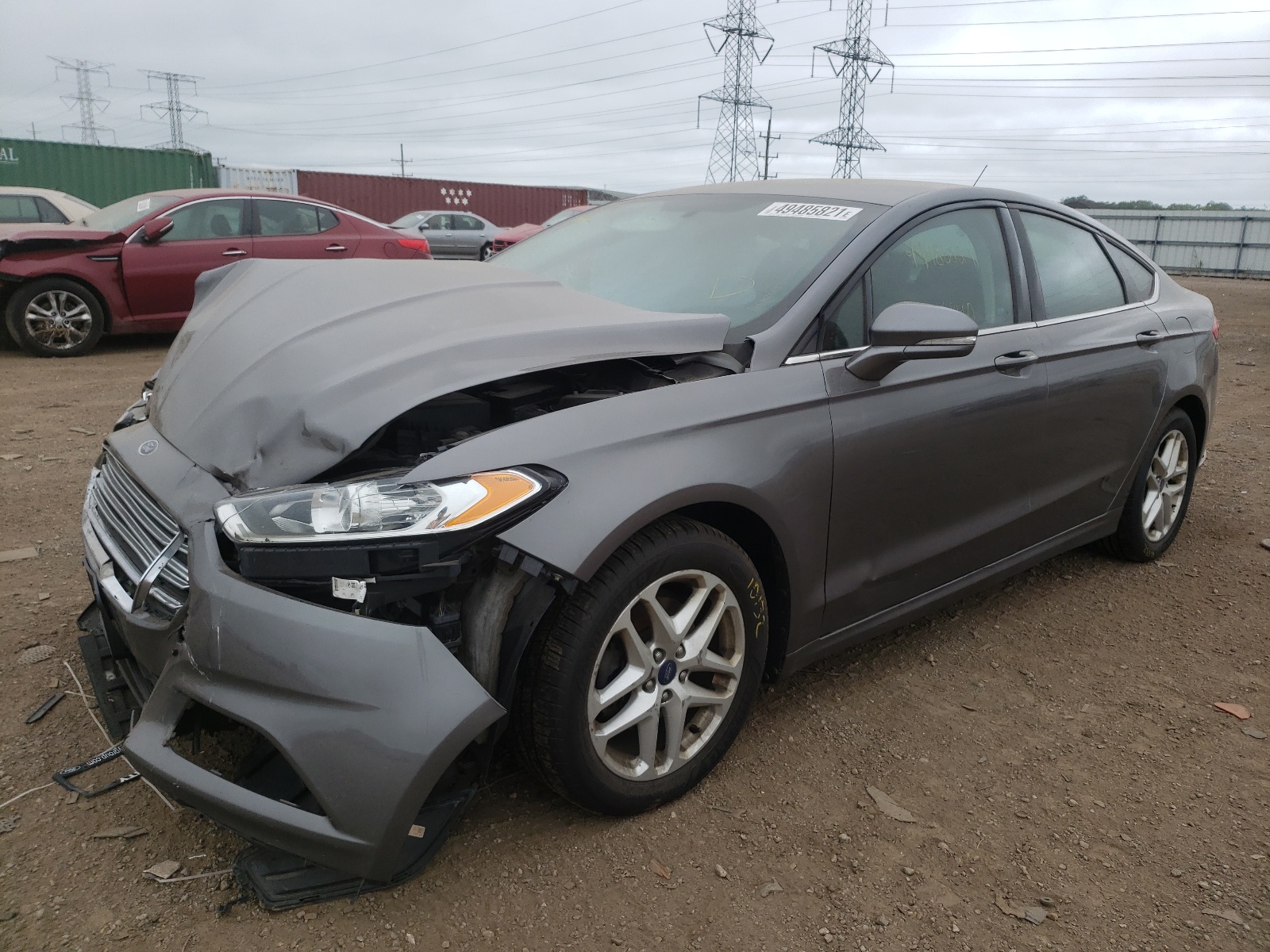 Photo 2 from auction – 2013 FORD FUSION with VIN 3FA6P0HR1DR339158