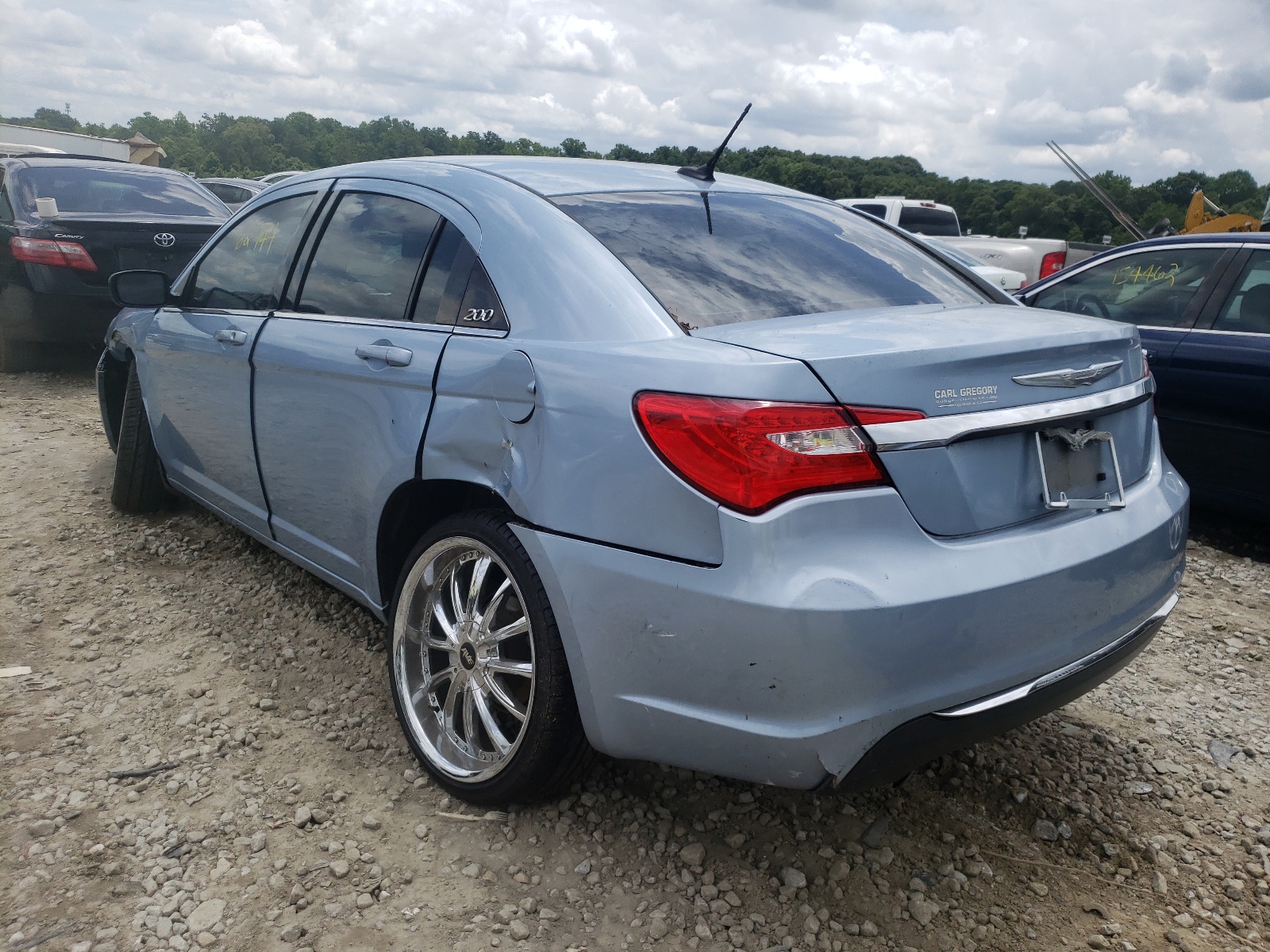 Photo 3 from auction – 2014 CHRYSLER 200 LX with VIN 1C3CCBAG6EN178814