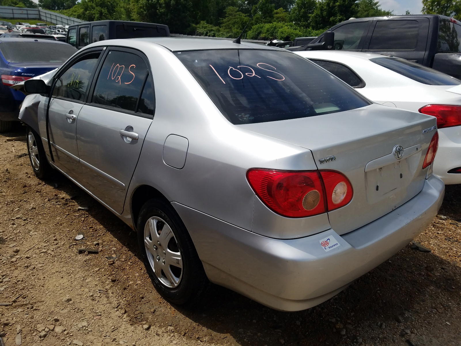Photo 3 from auction – 2007 TOYOTA COROLLA with VIN 1NXBR32E77Z893601