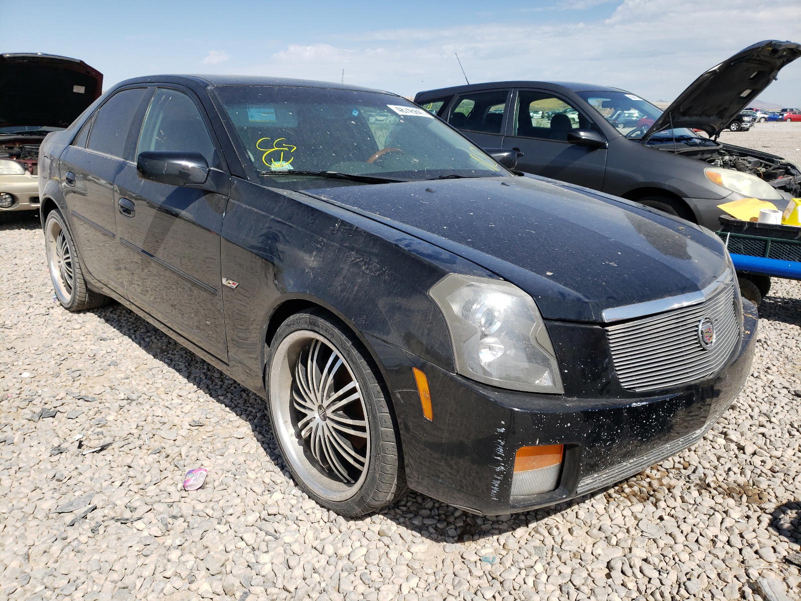 CADILLAC CTS 2003 with VIN 1G6DM57N430105099 - Photo from auction
