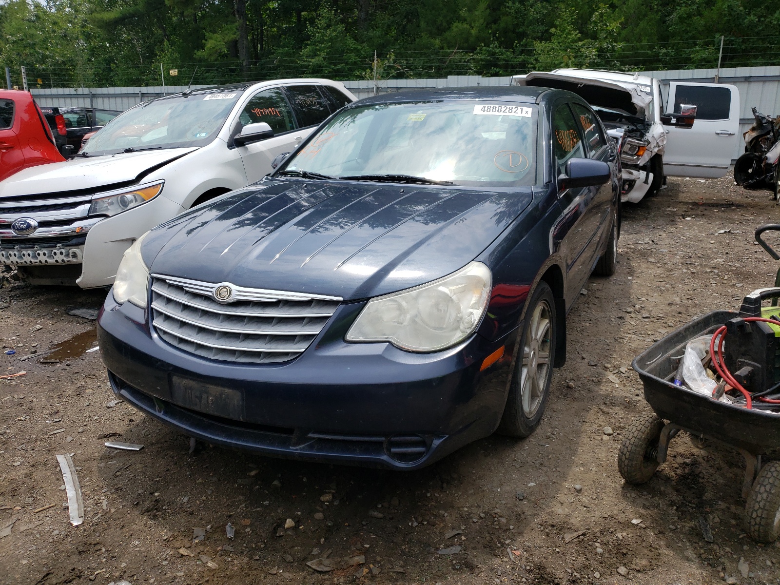 Photo 2 from auction – 2007 CHRYSLER SEBRING TO with VIN 1C3LC56R47N654718
