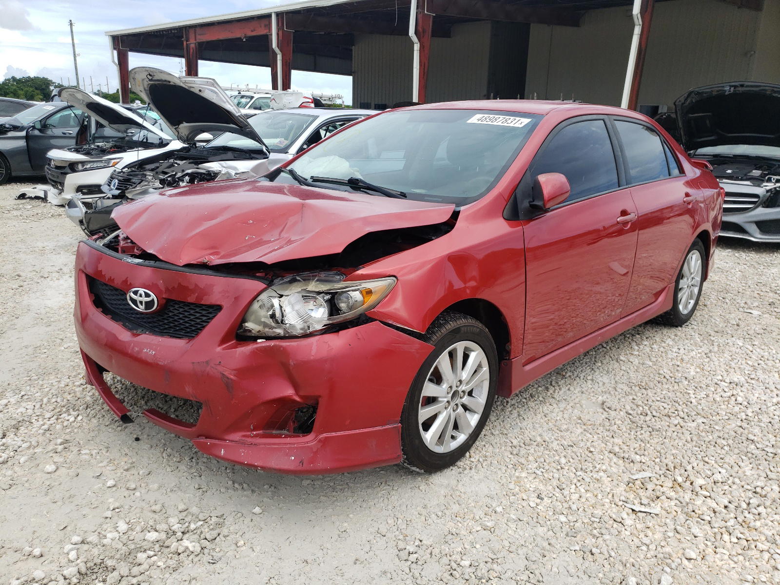 Photo 2 from auction – 2010 TOYOTA COROLLA BA with VIN 2T1BU4EE8AC494317