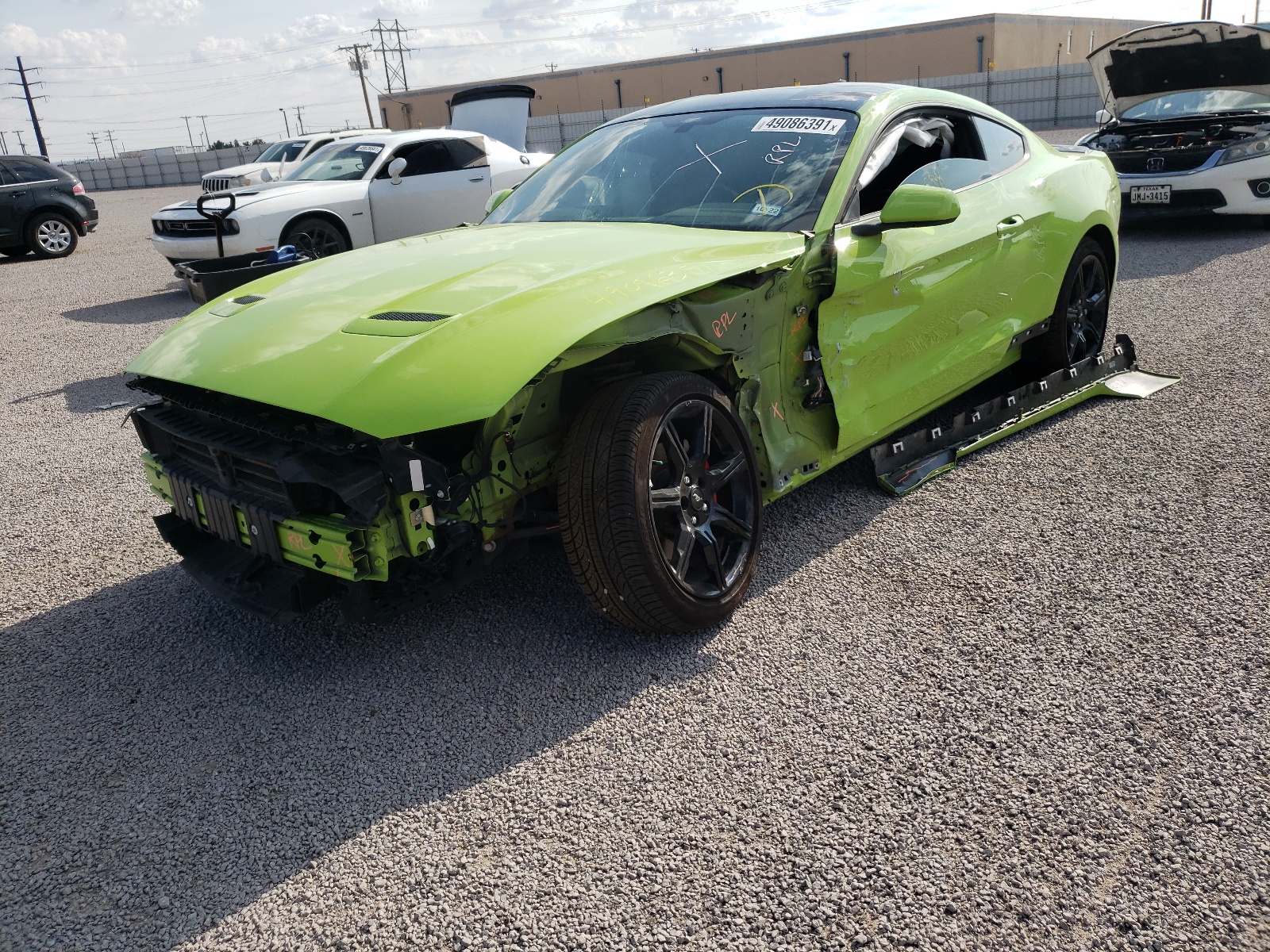 Photo 2 from auction – 2020 FORD MUSTANG with VIN 1FA6P8TH8L5154572