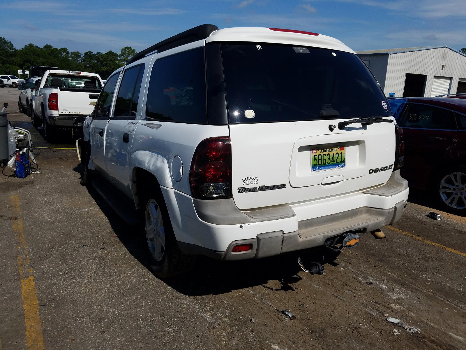 Photo 3 from auction – 2003 CHEVROLET TRAILBLAZE with VIN 1GNES16P536234315
