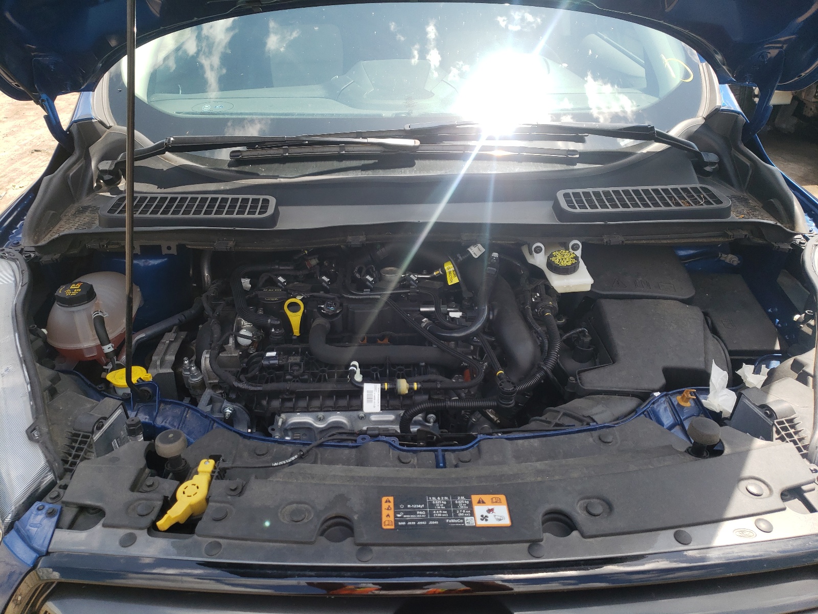 Photo 7 from auction – 2019 FORD ESCAPE SEL with VIN 1FMCU0HD5KUB47138