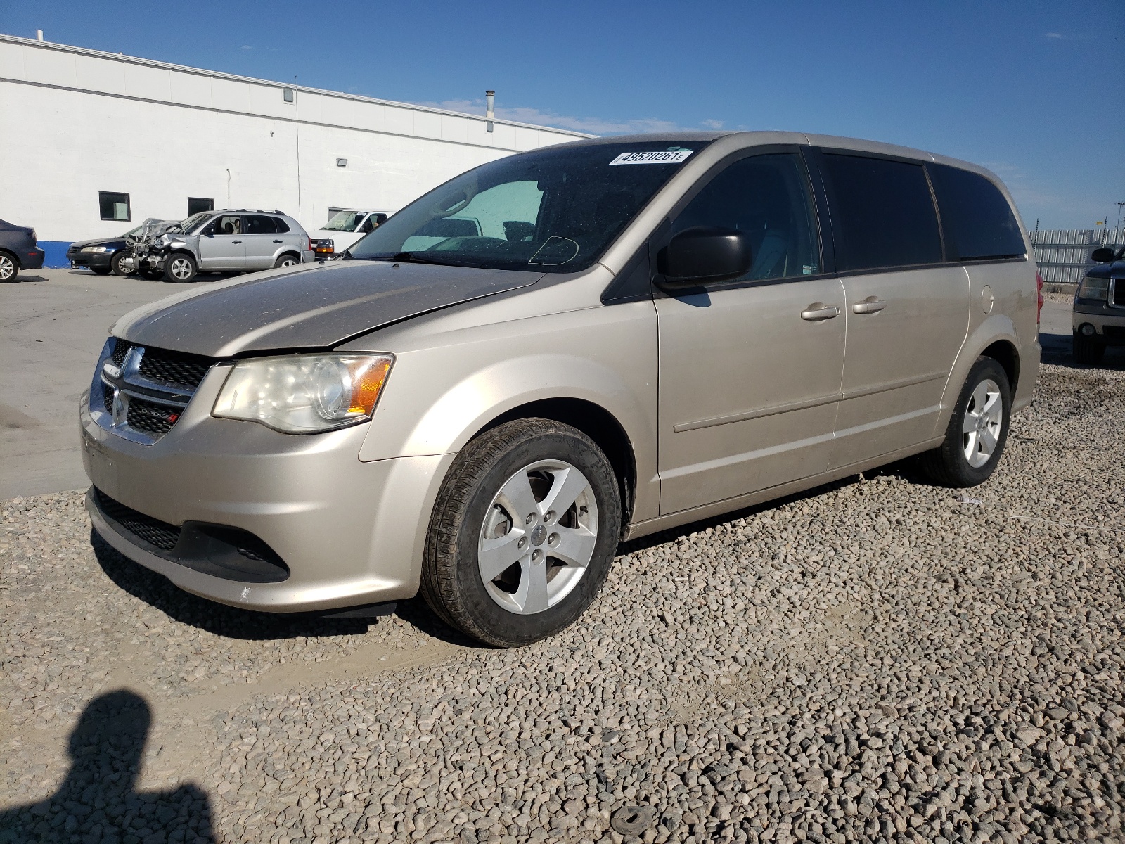Photo 2 from auction – 2014 DODGE GRAND CARA with VIN 2C4RDGBG3ER389213