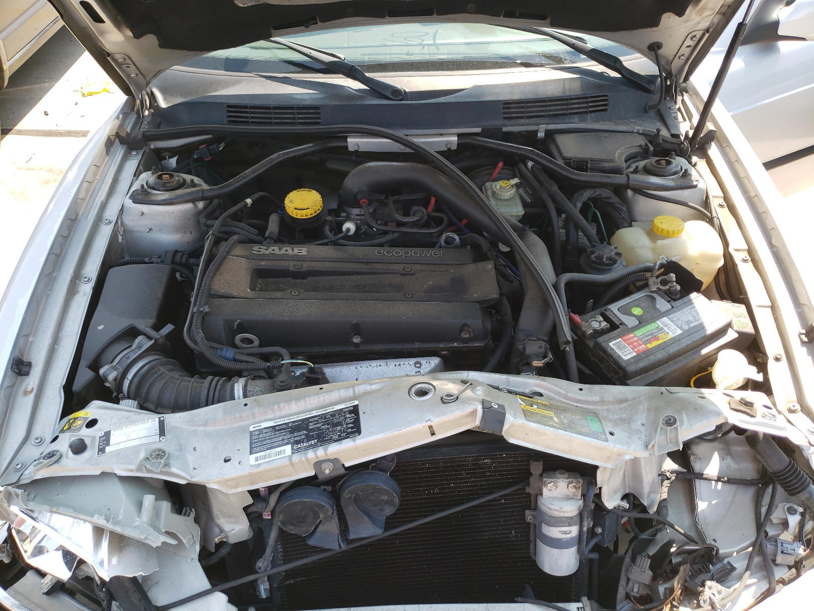 Photo 7 from auction – 2002 SAAB 9-3 SE with VIN YS3DF55K622028277