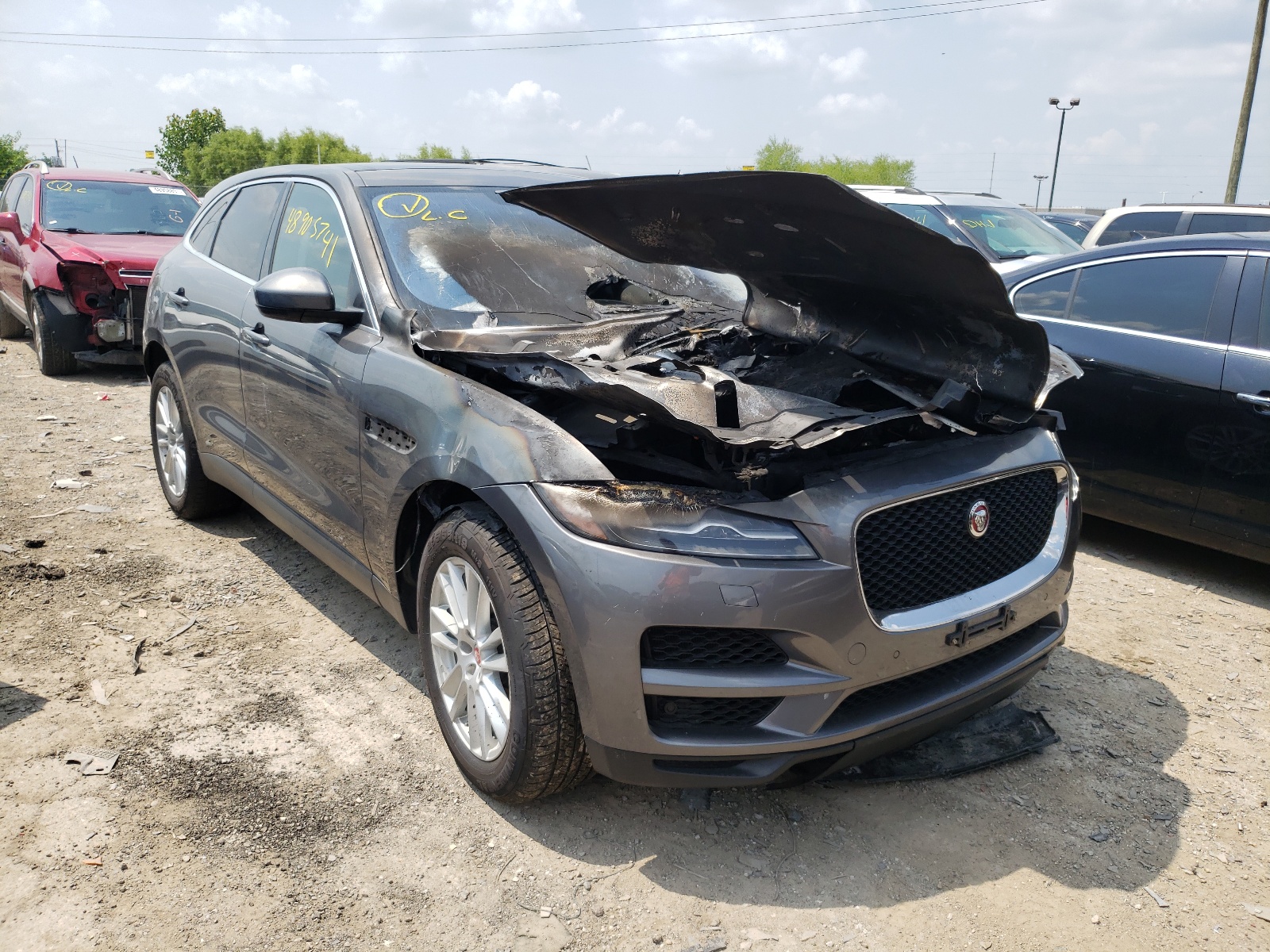 JAGUAR F-PACE PRE 2017 with VIN SADCK2BN7HA493231 - Photo from auction