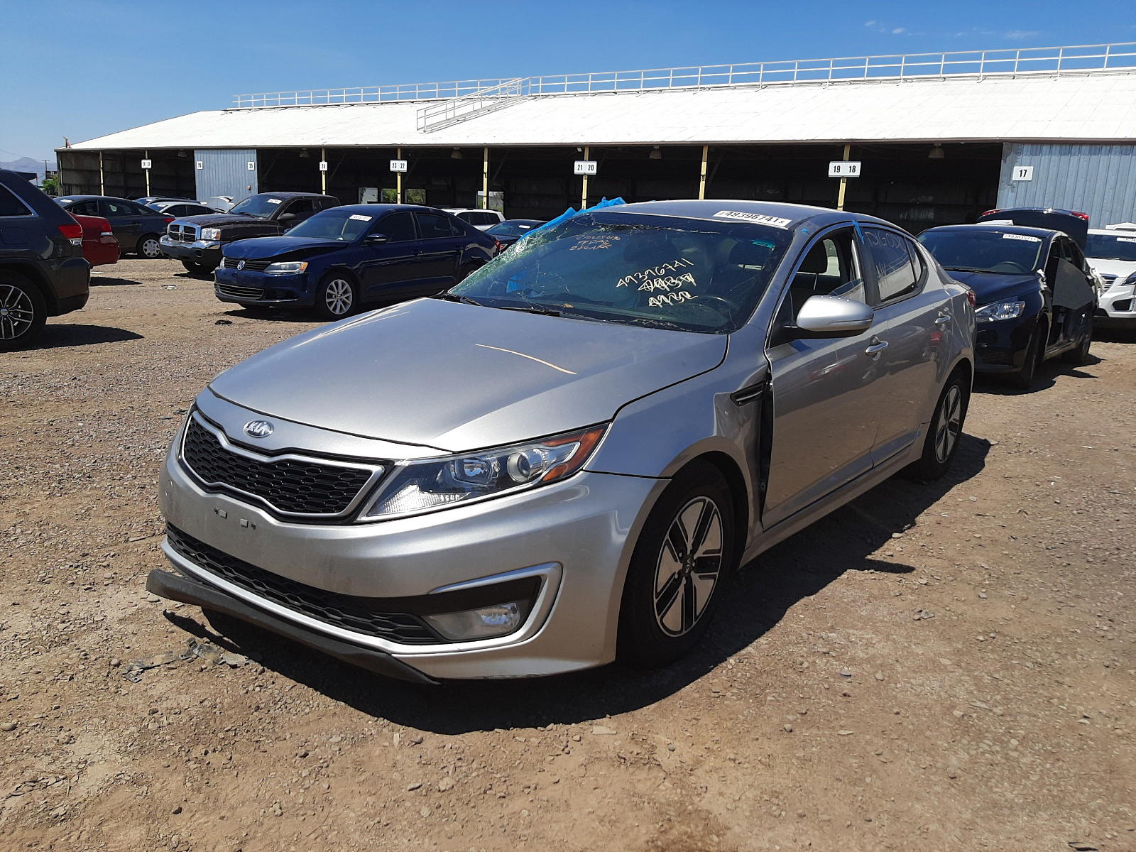Photo 2 from auction – 2012 KIA OPTIMA HYB with VIN KNAGM4AD2C5021724