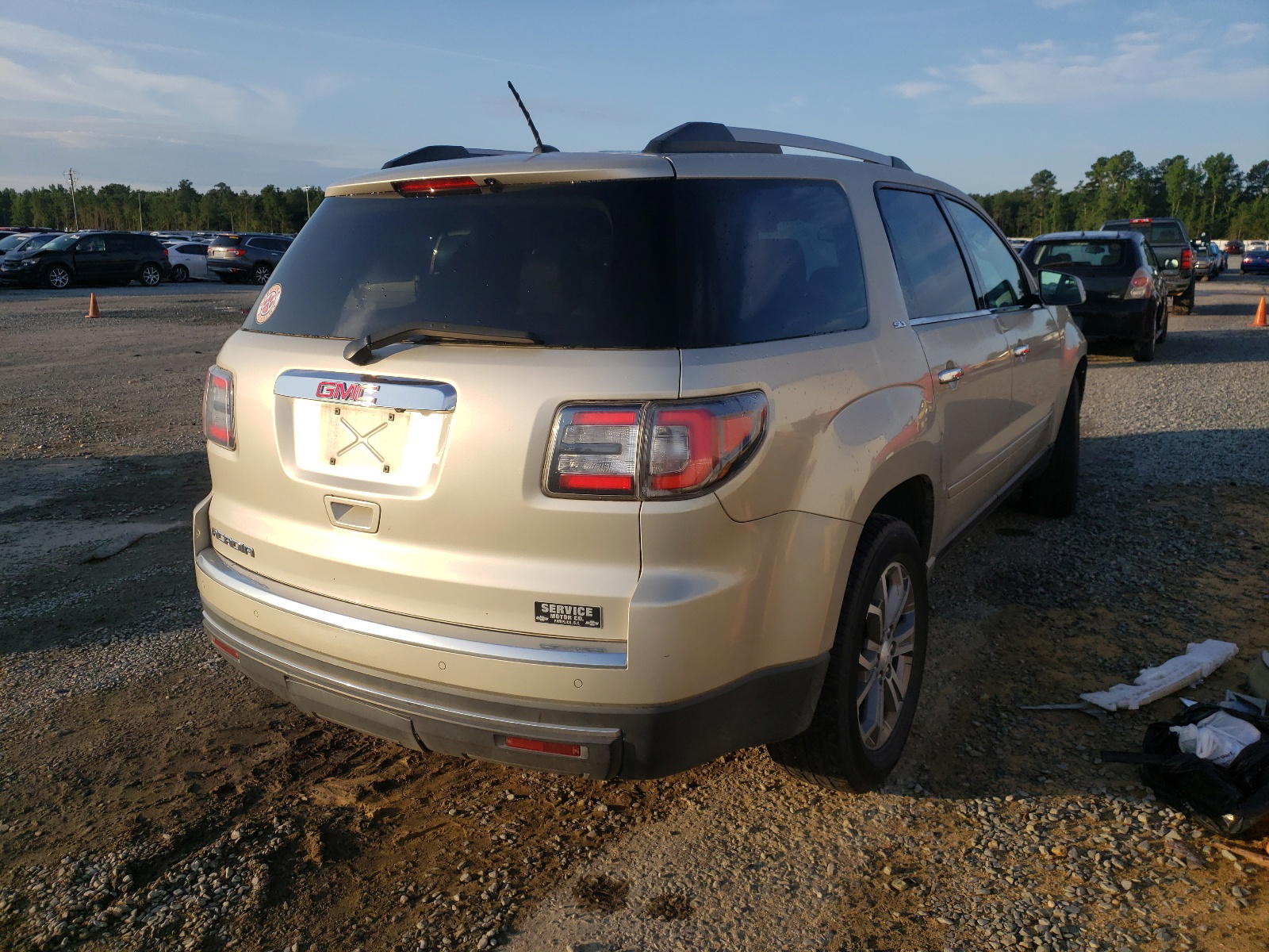 Photo 4 from auction – 2014 GMC ACADIA SLT with VIN 1GKKRRKD3EJ304299