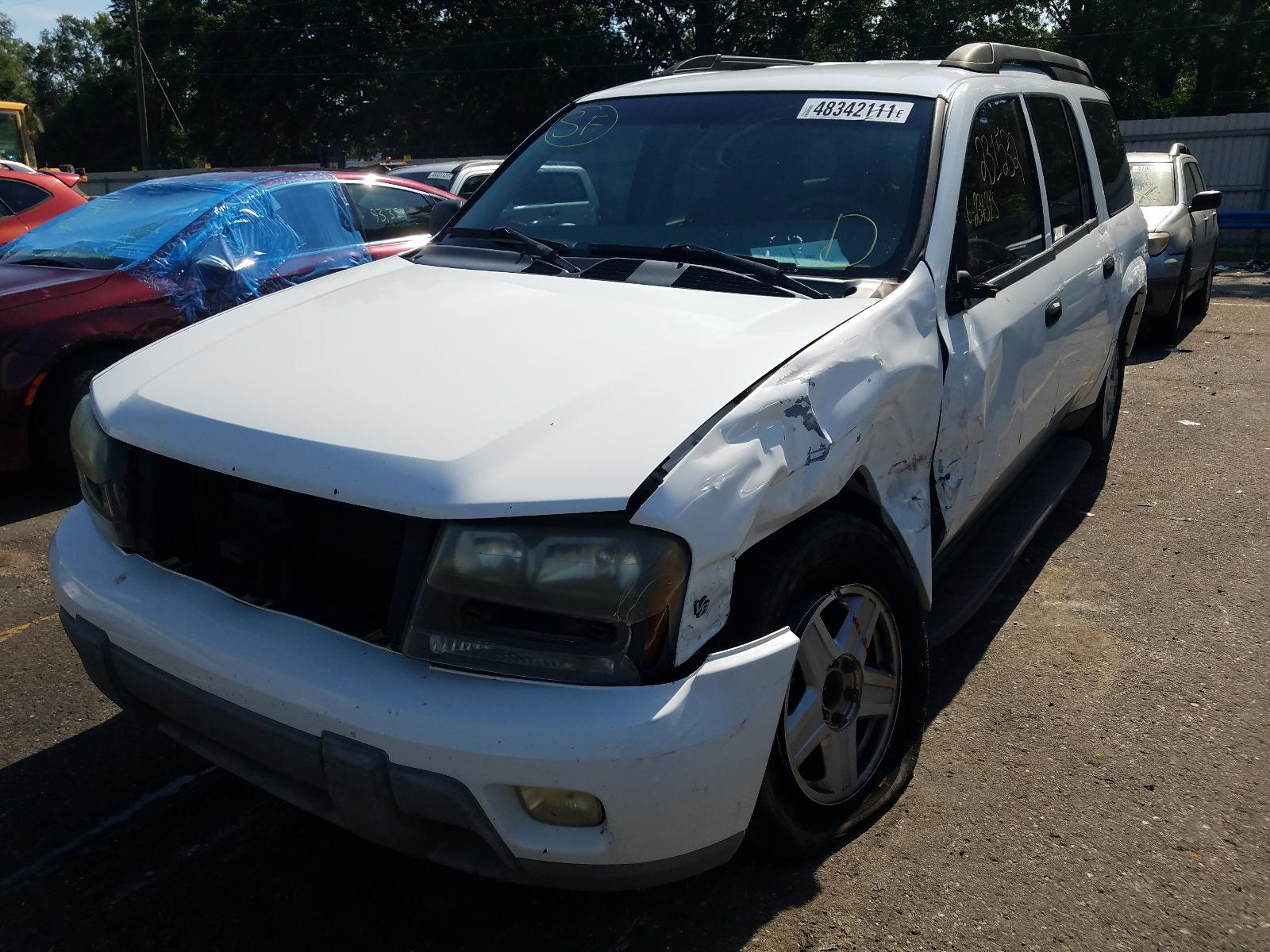 Photo 2 from auction – 2003 CHEVROLET TRAILBLAZE with VIN 1GNES16P536234315