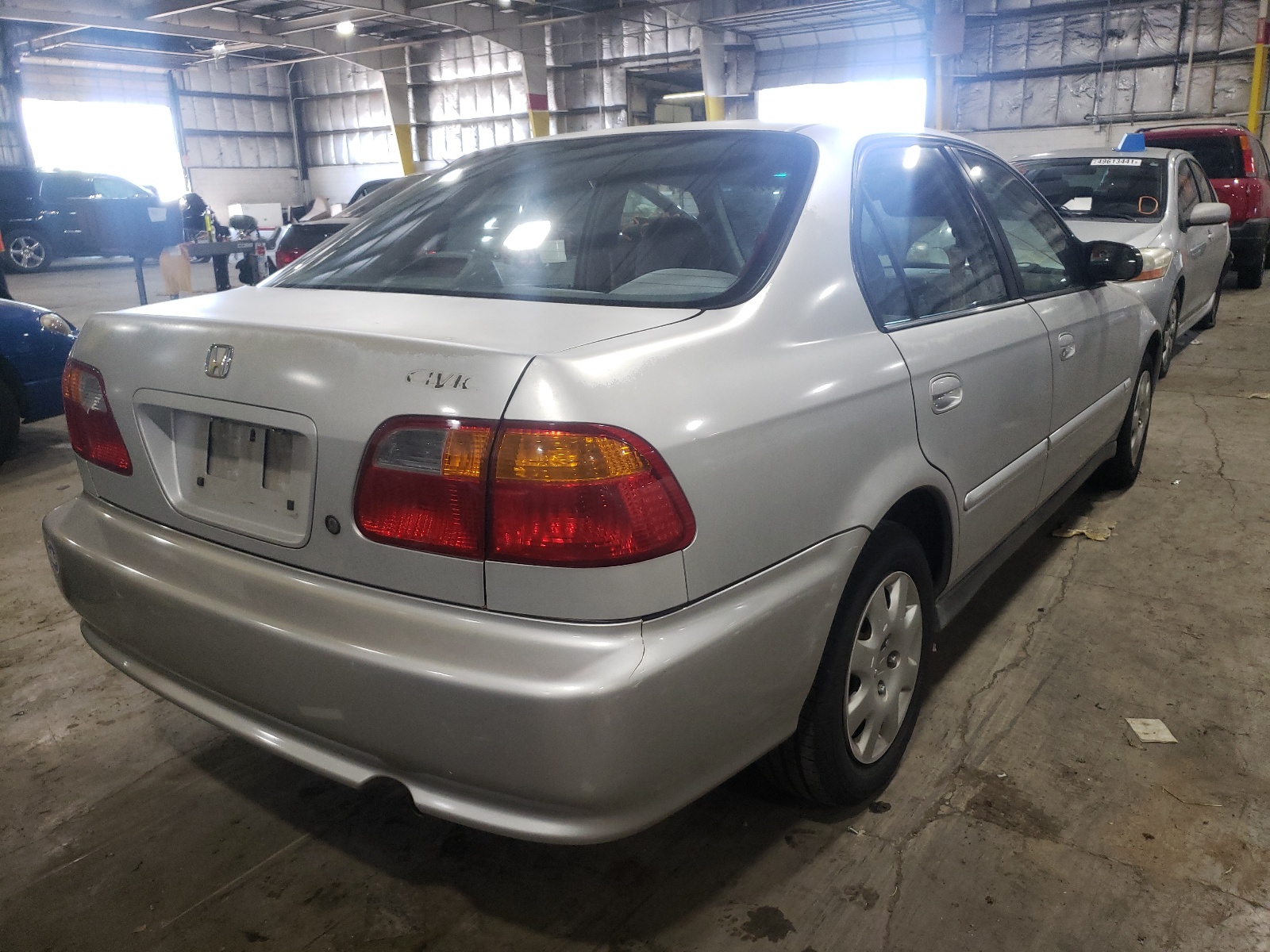 Photo 4 from auction – 1999 HONDA CIVIC BASE with VIN 2HGEJ6615XH508364