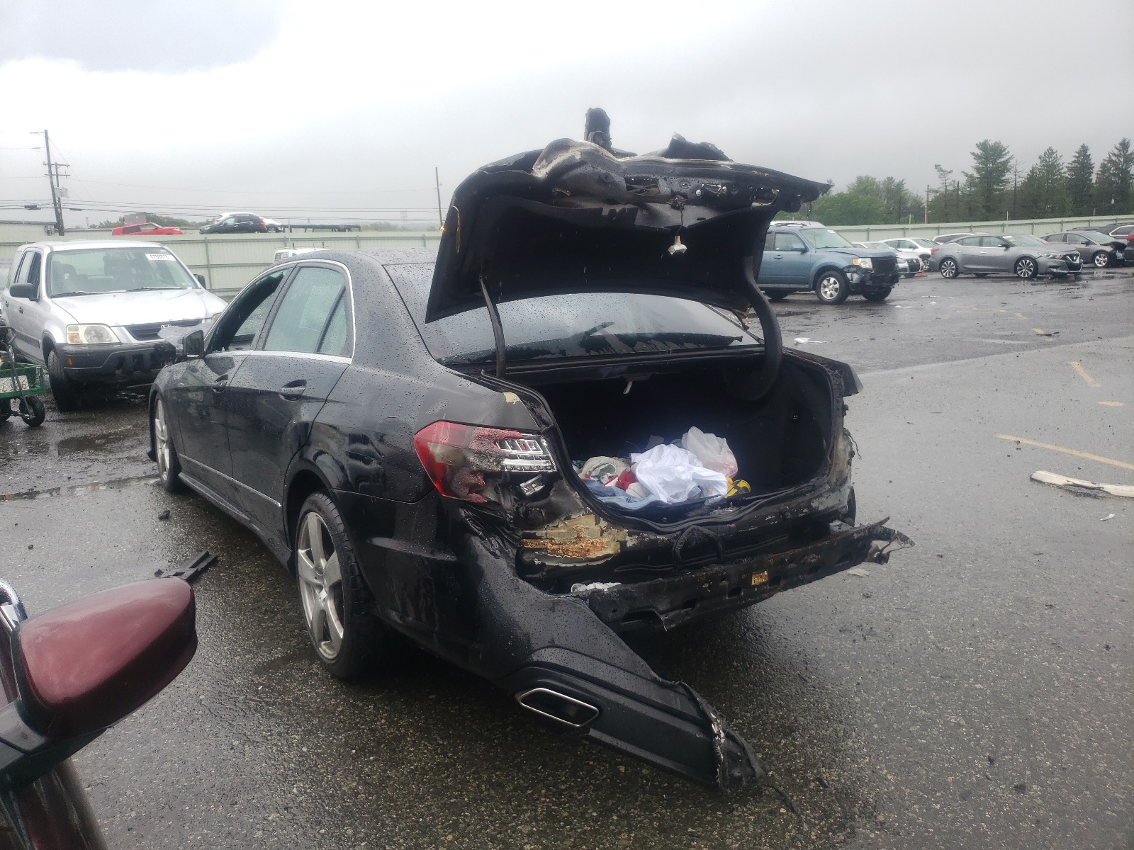 Photo 3 from auction – 2010 MERCEDES-BENZ E 350 with VIN WDDHF5GB4AA048110