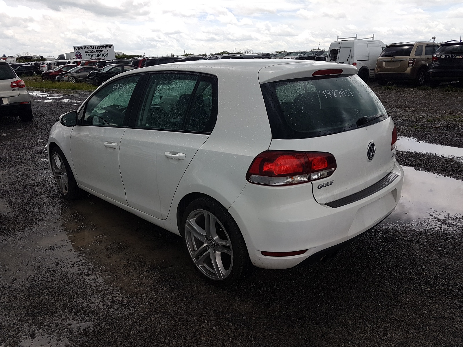 Photo 3 from auction – 2012 VOLKSWAGEN GOLF with VIN WVWDA7AJ8CW011005