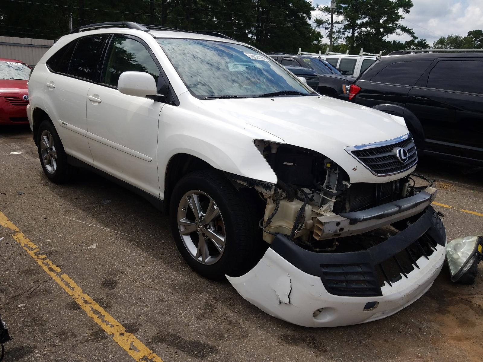 LEXUS RX 400H 2007 with VIN JTJHW31U272008830 - Photo from auction