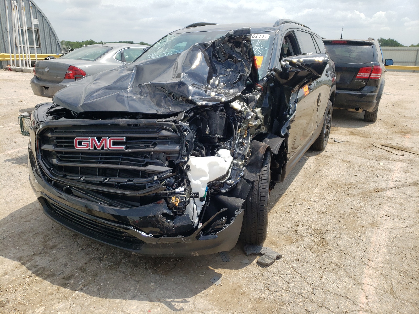 Photo 2 from auction – 2021 GMC TERRAIN SL with VIN 3GKALPEV5ML400917