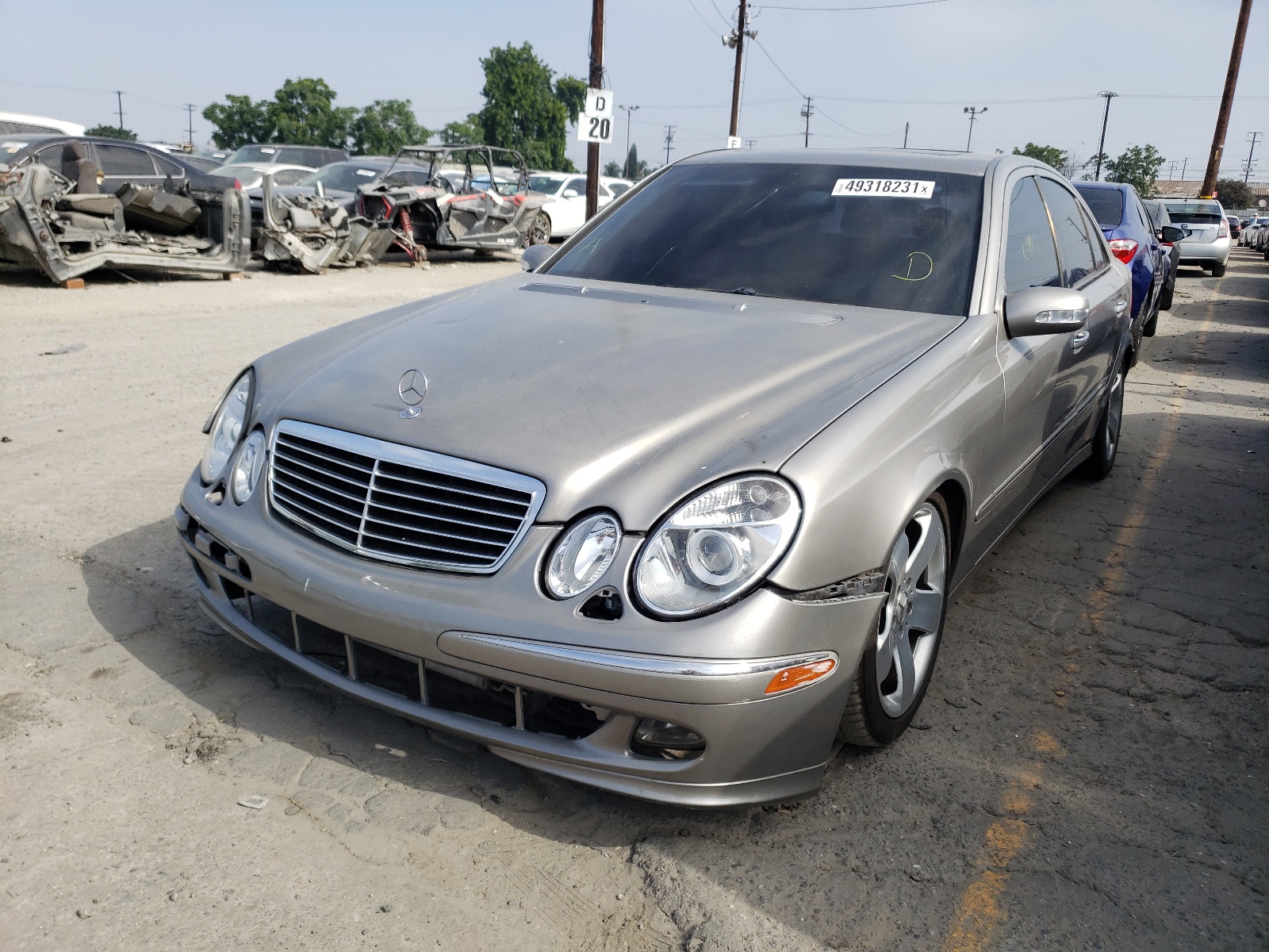 Photo 2 from auction – 2005 MERCEDES-BENZ E 500 with VIN WDBUF70J05A614662