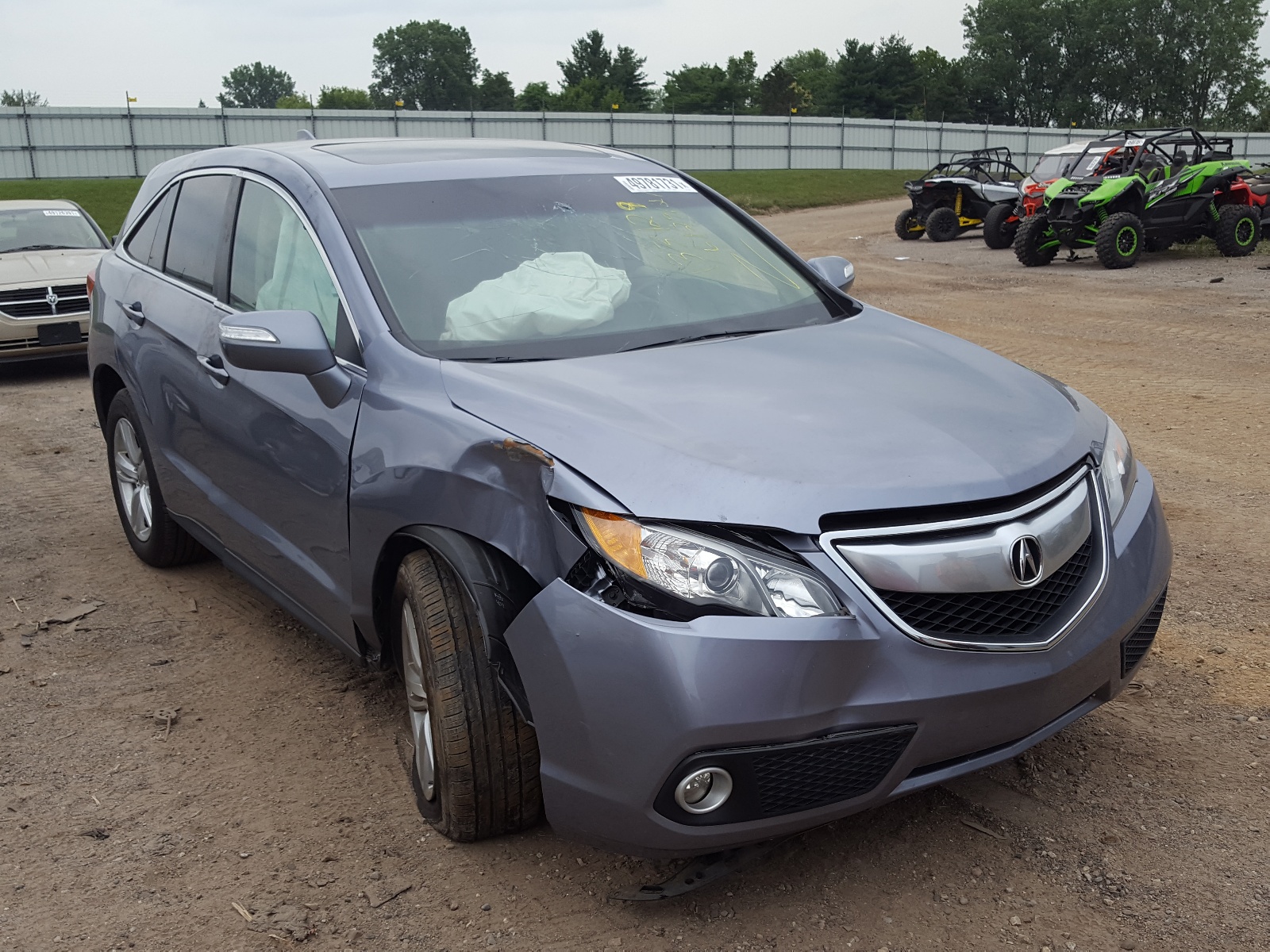 ACURA RDX TECHNO 2014 with VIN 5J8TB3H50EL015677 - Photo from auction
