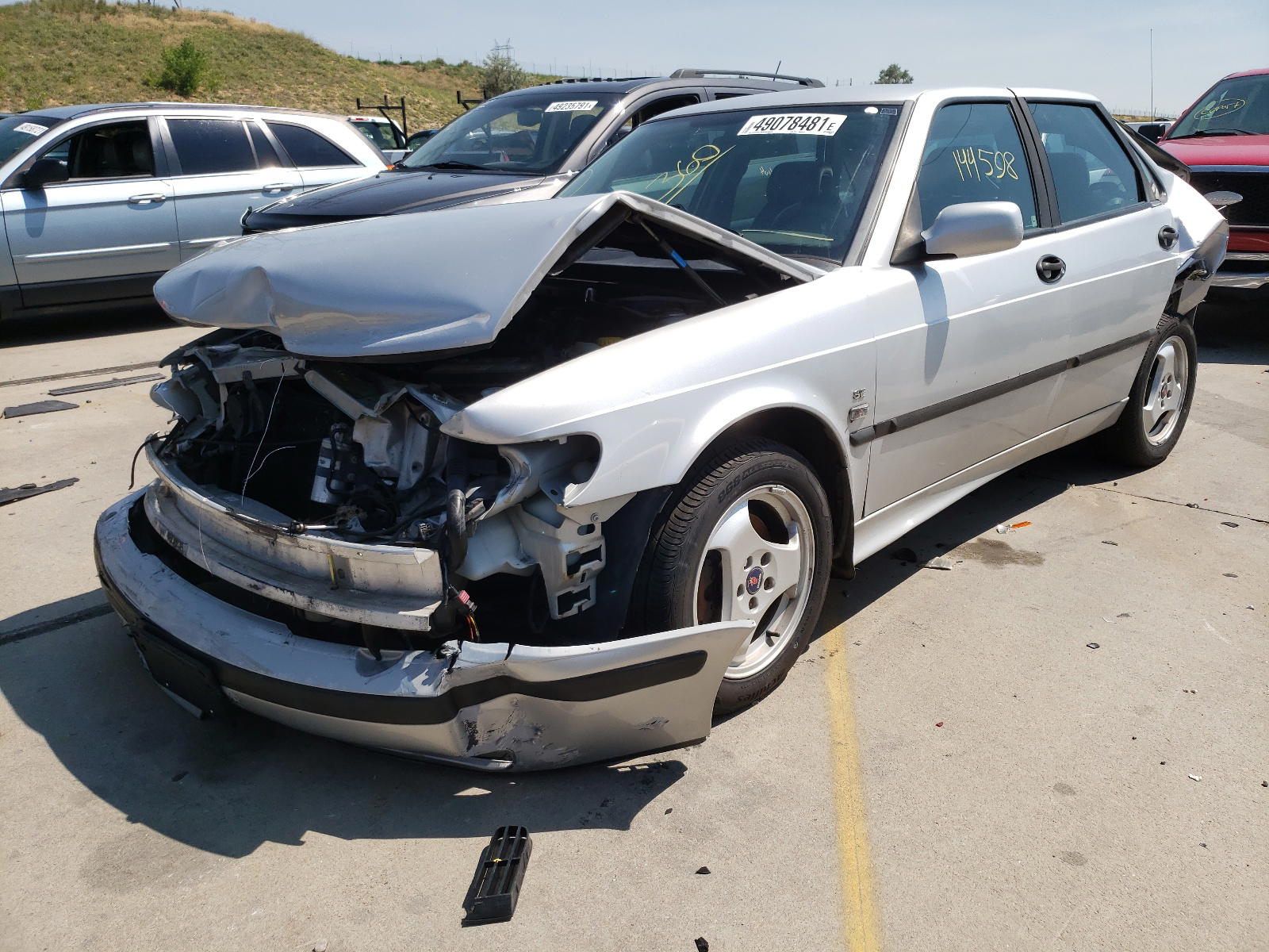 Photo 2 from auction – 2002 SAAB 9-3 SE with VIN YS3DF55K622028277