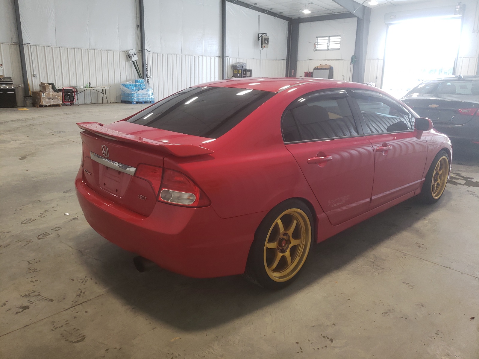 Photo 4 from auction – 2009 HONDA CIVIC SI with VIN 2HGFA55549H703040