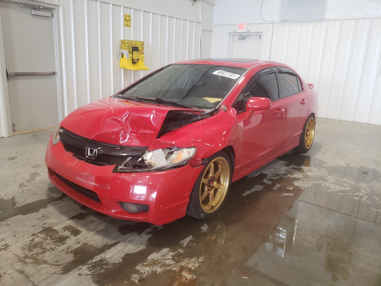 Photo 2 from auction – 2009 HONDA CIVIC SI with VIN 2HGFA55549H703040