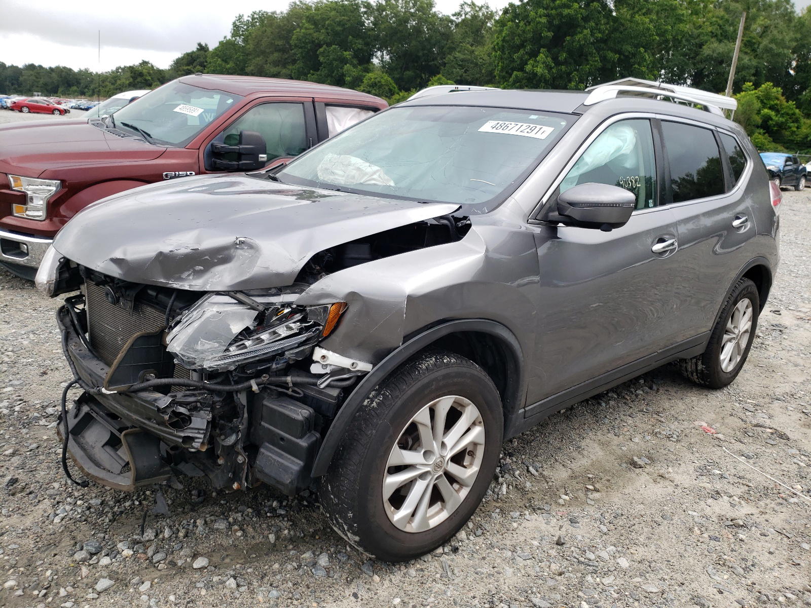 Photo 2 from auction – 2016 NISSAN ROGUE S with VIN KNMAT2MV2GP618757