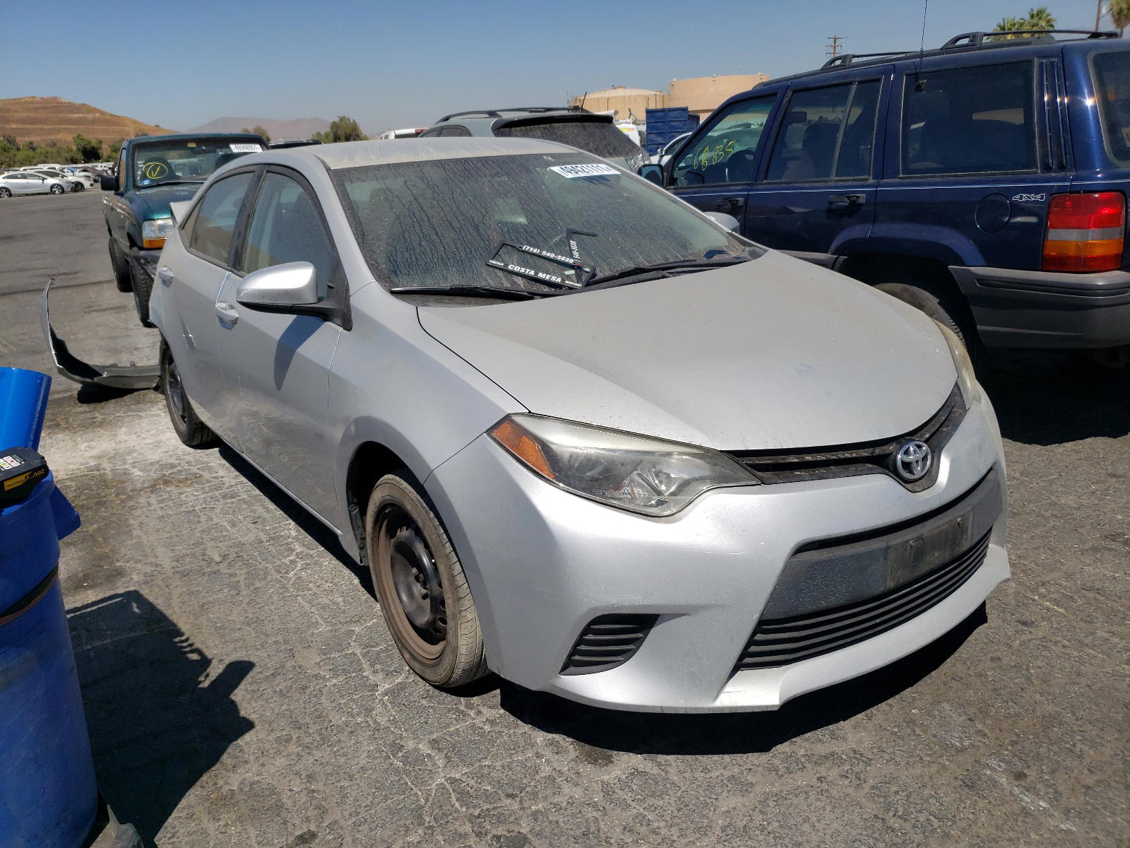 TOYOTA COROLLA L 2016 with VIN 5YFBURHE8GP456300 - Photo from auction