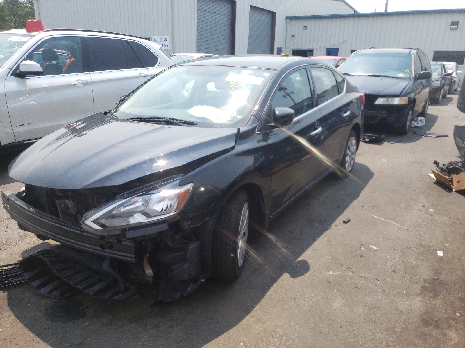 Photo 2 from auction – 2017 NISSAN SENTRA S with VIN 3N1AB7AP2HL661405