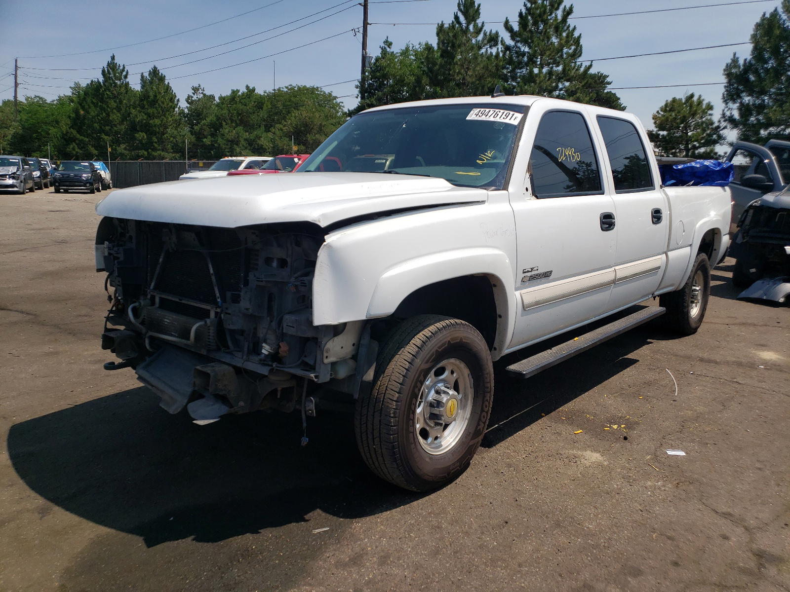 Photo 2 from auction – 2007 CHEVROLET SILVERADO with VIN 1GCHC23D67F127279