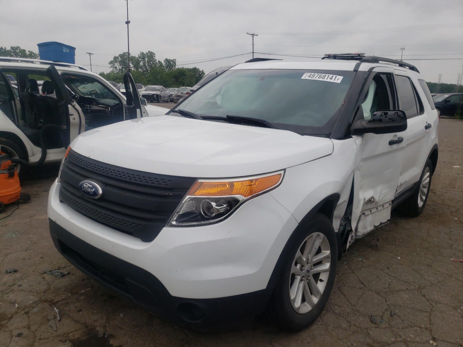 Photo 2 from auction – 2015 FORD EXPLORER with VIN 1FM5K7B85FGA61061