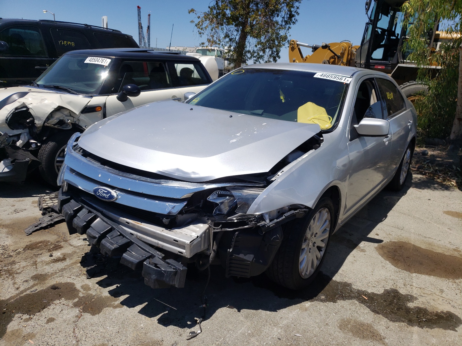 Photo 2 from auction – 2011 FORD FUSION HYB with VIN 3FADP0L38BR168044