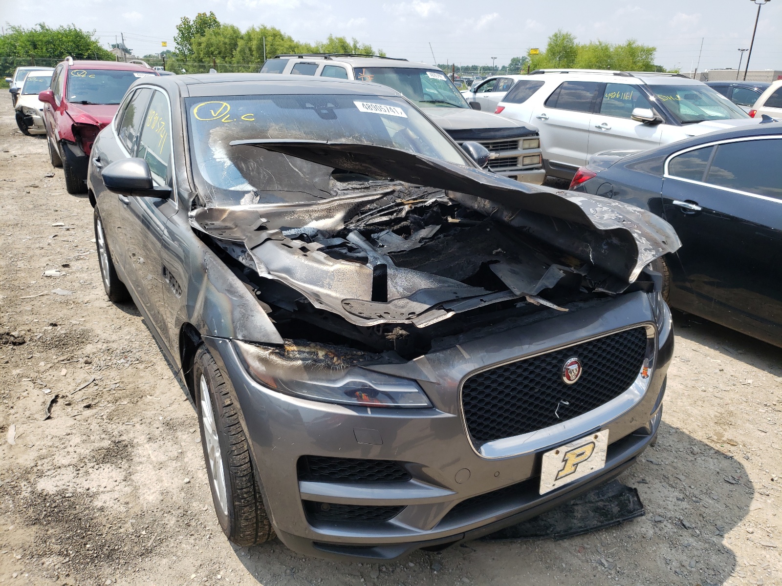 Photo 9 from auction – 2017 JAGUAR F-PACE PRE with VIN SADCK2BN7HA493231
