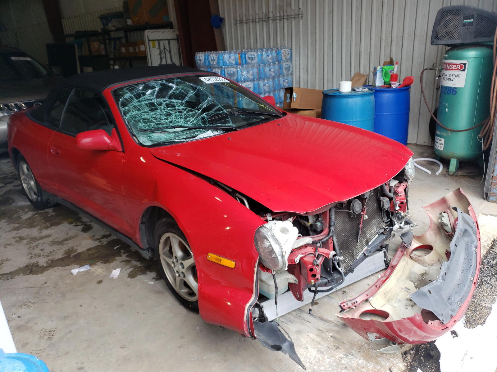 TOYOTA CELICA 1997 with VIN JT5FG02TXV0045883 - Photo from auction