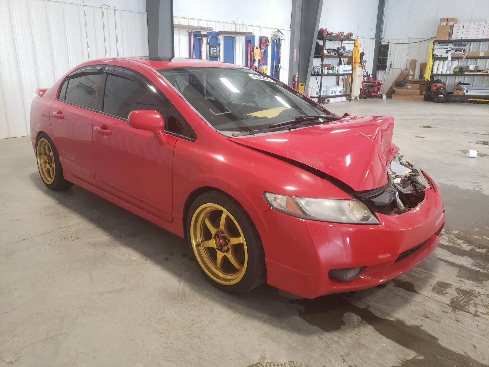 Photo 1 from auction – 2009 HONDA CIVIC SI with VIN 2HGFA55549H703040
