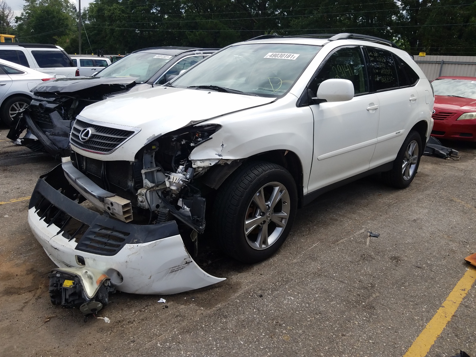 Photo 2 from auction – 2007 LEXUS RX 400H with VIN JTJHW31U272008830