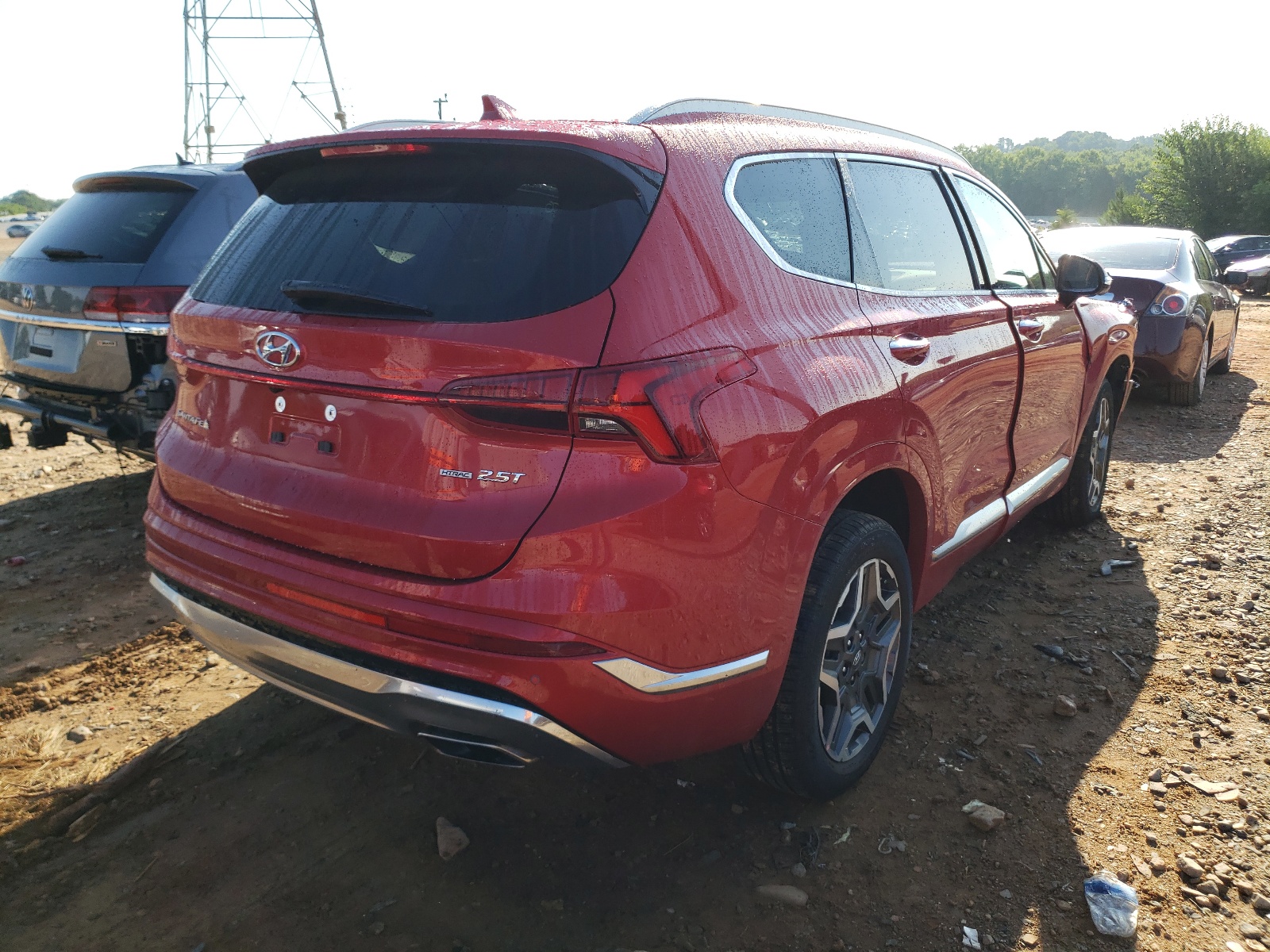 Photo 4 from auction – 2021 HYUNDAI SANTA FE C with VIN 5NMS5DAL4MH331051