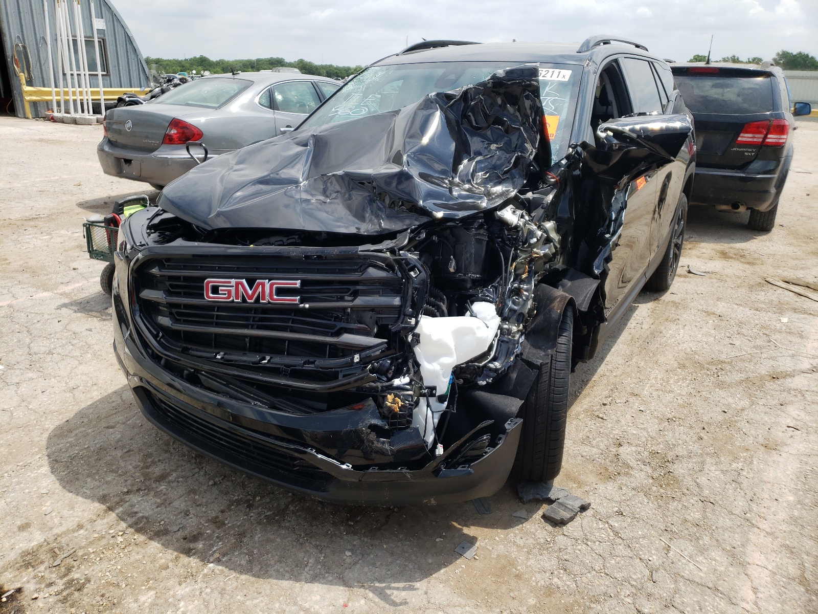 Photo 9 from auction – 2021 GMC TERRAIN SL with VIN 3GKALPEV5ML400917