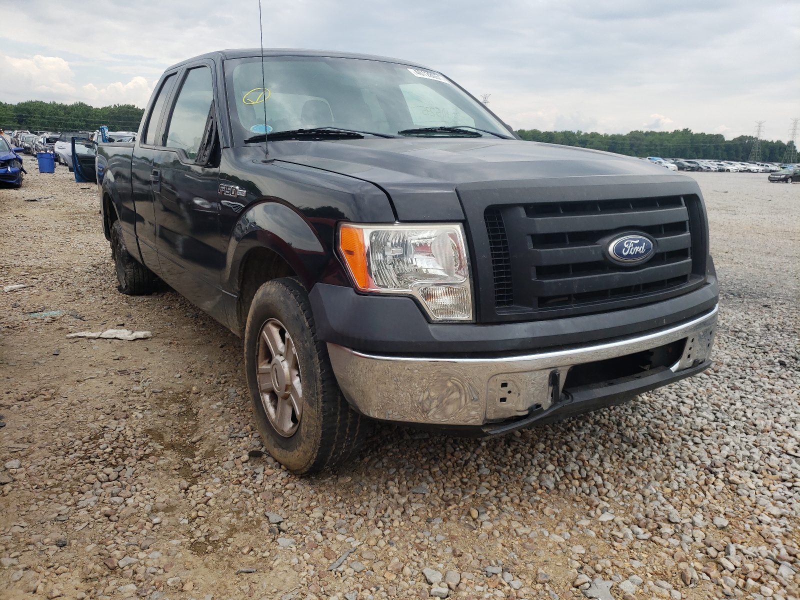 FORD F150 SUPER 2010 with VIN 1FTEX1CW3AFC55411 - Photo from auction