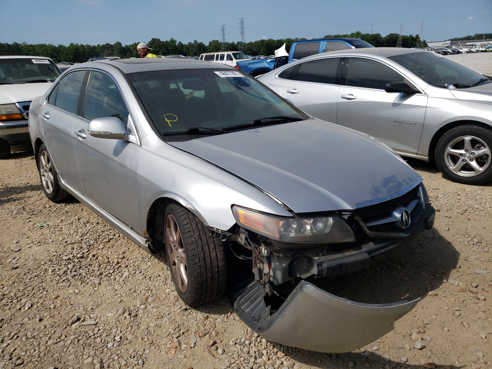 ACURA TSX 2005 with VIN JH4CL96975C000998 - Photo from auction