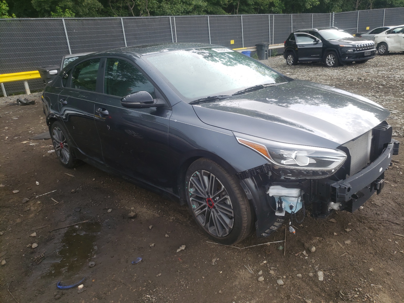 Photo 1 from auction – 2021 KIA FORTE GT with VIN 3KPF44AC9ME293165