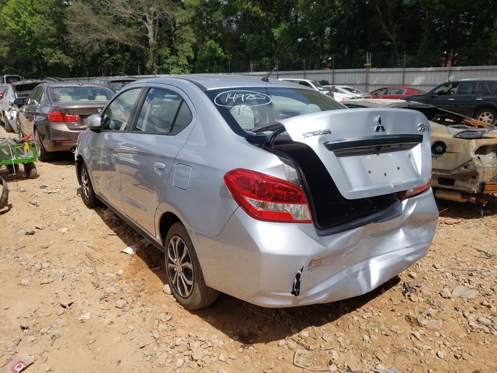 Photo 3 from auction – 2019 MITSUBISHI MIRAGE G4 with VIN ML32F3FJ2KHF06447