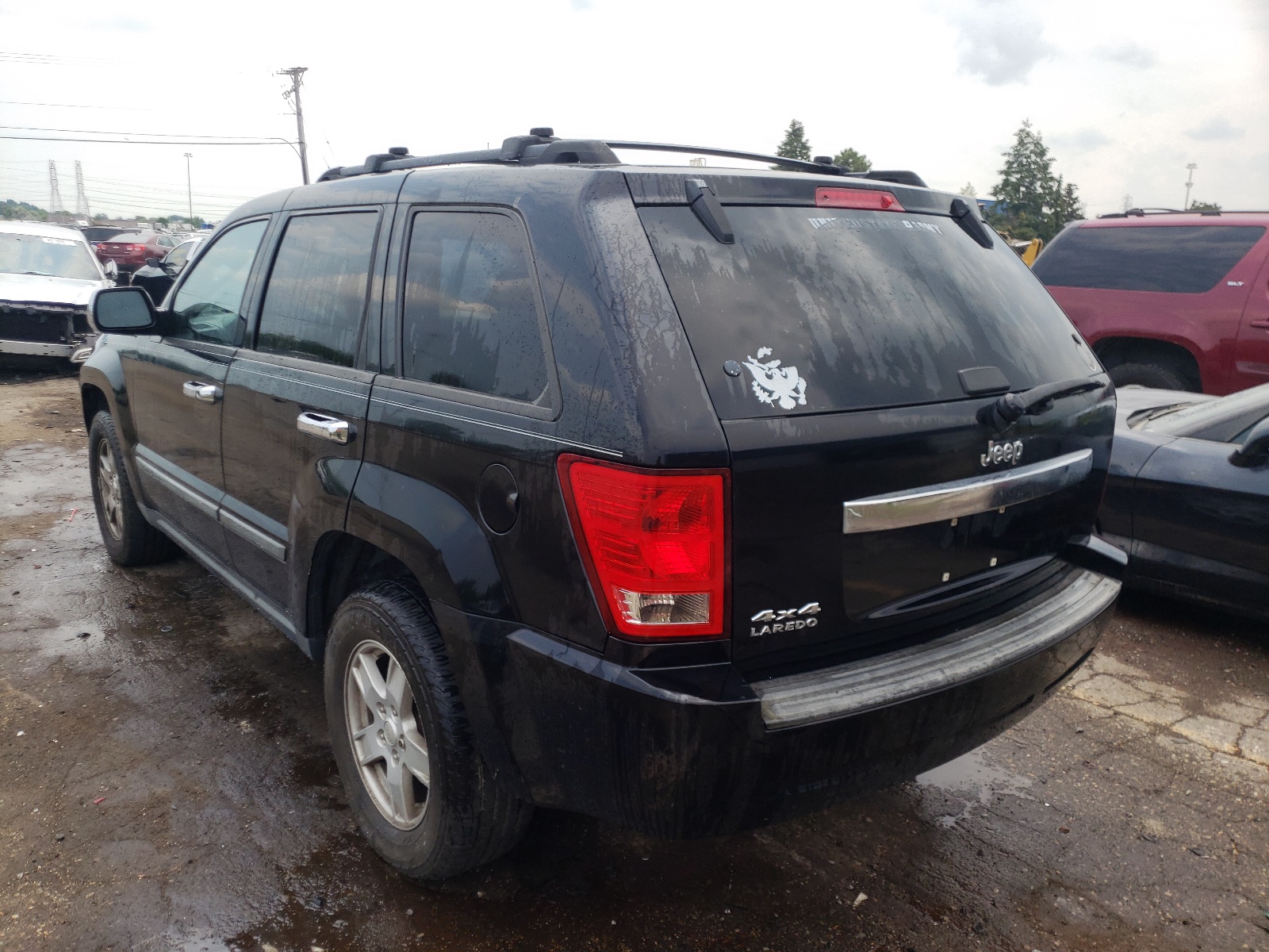Photo 3 from auction – 2007 JEEP GRAND CHER with VIN 1J8GR48K97C555290