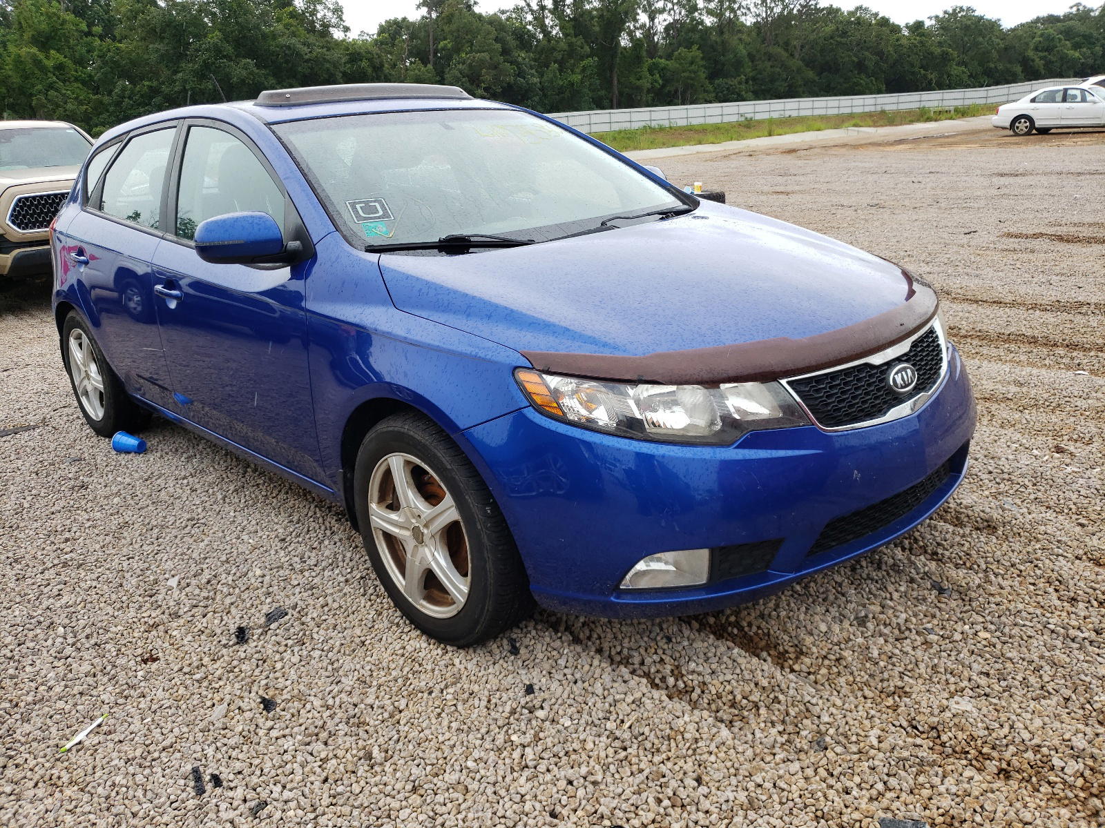 KIA FORTE SX 2012 with VIN KNAFW5A37C5522384 - Photo from auction
